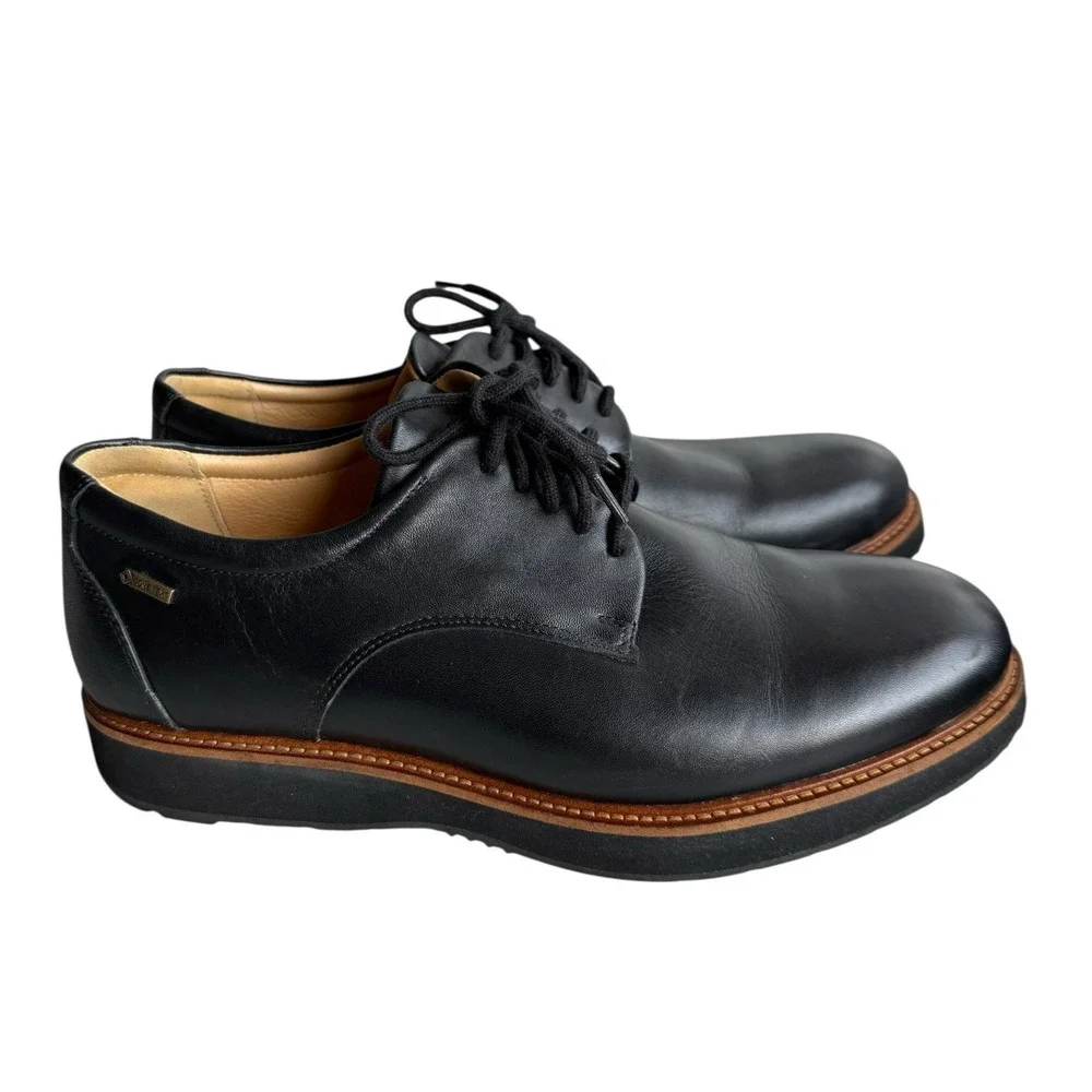 Samuel Hubbard Size 10 Goretex Rainy Day Founder Leather Oxford Shoes Black‎